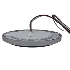 Universal Interior Light Round 30 LED Reading Light Ceiling Dome Roof Car Truck Boat Chrome Bezel Housing- 2.7" Diameter Super Bright! White LED's