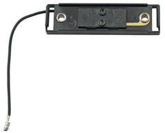 All Star Truck Parts 4x1 Black Bracket and Single Wire Plug for Thin Line Series Trailer Clearance and Side Marker Lights All Weather ABS MC65 Series Model 19