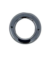 All Star Truck Parts 2 & 6 Inch Round Chrome Bezel Grommet for Vehicle Lights Side Marker Stop Turn Tail Light Covers Rings for Truck Trailer Kenworth Peterbilt