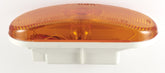 6.5" Inch Oval Sealed Stop/Turn/Tail Truck Trail Light Amber w/ Grommet+Pigtail