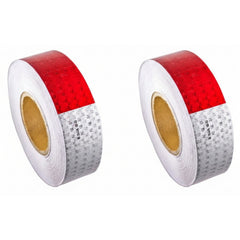 DOT Reflective Tape - DOT-C2 Conspiciuity Tape - Commercial ROLL - 2" inch x 150' FEET - Automobile Car Truck Boat Trailer Semi Truck Bus RED/White/Yellow/Flourescent Yellow Green