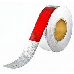 DOT Reflective Tape - DOT-C2 Conspiciuity Tape - Commercial ROLL - 2" inch x 150' FEET - Automobile Car Truck Boat Trailer Semi Truck Bus RED/White/Yellow/Flourescent Yellow Green