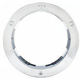 4" Round Chrome Bezels Flange Stop Turn Tail Light Covers Rings for Truck Trailer Kenworth Peterbilt 10pcs