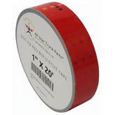 Red Reflective Tape DOT-C2 Conspicuity Tape - COMMERCIAL ROLL - Automobile Car Truck Boat Trailer Semi (Red)