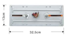 70 LED Truck Rectangle 3 Color Tail Light Bar Waterproof Turn Signal Brake Reverse Running Combination Combo Box Truck Boat Trailer Pickup RV Camper UTV Vans (2PCS) 12V 13" x 5"