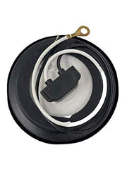 All Star Truck Parts 4x Red 2.5" Round 4 LED Side Marker Clearance Lights Grommet Flush Mount, IP67 Waterproof DOT SAE FMVSS 108