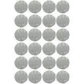 3" Inch Round DOT-SAE Amber/Red/White High Visibility Reflective Stick-On Prism Reflector | Strong Adhesive/Weatherproof | Trailer Camper RV Flatbed Fender Property Boat Marine