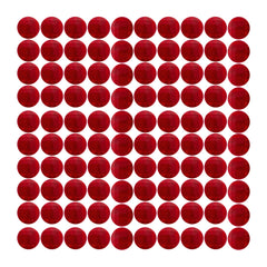 3" Inch Round DOT-SAE Amber/Red/White High Visibility Reflective Stick-On Prism Reflector | Strong Adhesive/Weatherproof | Trailer Camper RV Flatbed Fender Property Boat Marine