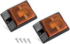 Pair LED Submersible Tail Brake Stop License Lights Kit Trailer Boat RV Under 80"