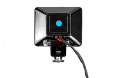 3.75" x 3.5" Rectangle LED Amber Strobe Work Lamp Light 9-LED 27W DOT/SAE Approved Waterproof Dustproof Anti-Shock/Fog Towing Construction Safety Truck 10V-30V