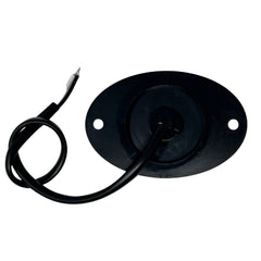 2x 2.5 Round Red 6 Led Clearance Side Marker Bumper Fender Mount Lights Kit Light 2 Screw Mount Wire Pigtail Truck Trailer Rv Waterproof 12V Sealed, 2.5 Round Led Marker Lights