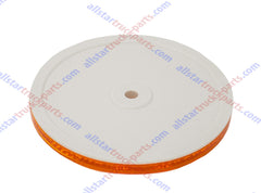 Class A 3-3/16" Round Reflector with Center Mounting Hole Trailers, Trucks, Automobiles, Mail Boxes, Boats, SUV's, RV's, Industrial Applications