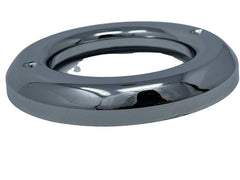 [10x 2.5" Inch Round Chrome Bezel Grommet for Vehicle Lights Side Marker Stop Turn Tail Light Covers Rings for Truck Trailer Kenworth Peterbilt 10pcs