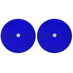 Class A 3-3/16" Round Reflector with Center Mounting Hole Trailers, Trucks, Automobiles, Mail Boxes, Boats, SUV's, RV's, Industrial Applications