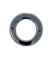 [10x 2" Inch Round Chrome Bezel Grommet for Vehicle Lights Side Marker Stop Turn Tail Light Covers Rings for Truck Trailer Kenworth Peterbilt 10pcs