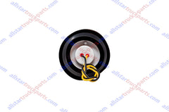 2" Amber/Red Round Trailer 7 LED Clearance Marker Lights DOT FMVSS 108 SAE P2 Reflector Lens Grommet Flush-Mount Waterproof IP67 Marker Clearance Lights for Trailer Truck