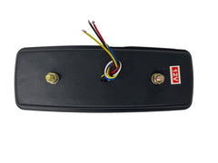 33 LED Truck Rectangle 3 Color Tail Light Bar Waterproof Turn Signal Brake Reverse Running Taillight for Truck Boat Trailer Pickup RV Camper UTV UTE Vans (2PCS) 12V