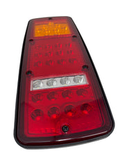 33 LED Truck Rectangle 3 Color Tail Light Bar Waterproof Turn Signal Brake Reverse Running Taillight for Truck Boat Trailer Pickup RV Camper UTV UTE Vans (2PCS) 12V