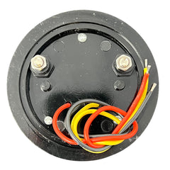 3-1/7" Round LED Light Black ABS Base Side Marker Clearance S/T/T 3 Wire Design 2 Screw Surface Mount 9 LEDs Black ABS Base IP 67 for Trailers - Red/Amber