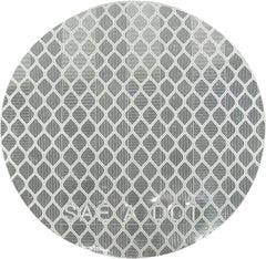 3" Inch Round DOT-SAE Amber/Red High Visibility Reflective Stick-On Prism Reflector | Strong Adhesive/Weatherproof | Trailer Camper RV Flatbed Fender Property Boat Marine…