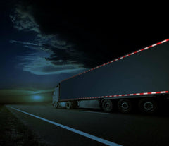 Conspicuity Tape DOT-C2 Approved Reflective Truck Trailer Red White