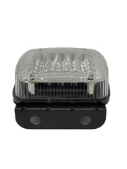 5.5" x 4" Rectangle 30 LED Red + Blue Strobe Light Iron/Metal Mounting Bracket DOT/SAE Approved Waterproof Anti-Shock Anti-Fog Towing Construction Safety Security (2 PACK)