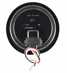 4" Inch Round 7 LED Red/White Trailer Tail Lights Kit Round Led Stop Turn Tail Back-up Reverse Fog Lights Reflective Lens Grommet 3-Prong Wire Pigtails for Truck Trailer RV 12V