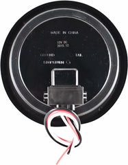 4" Inch Round 12 LED Red/White Trailer Tail Lights Kit Round Led Stop Turn Tail Back-up Reverse Fog Lights Reflective Lens Grommet 3-Prong Wire Pigtails for Truck Trailer RV 12V