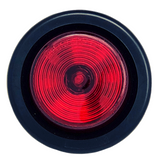 2" Round 9 LED Light Trailer Side Marker Clearance Grommet&Plug - 2 Amber+ 2 Red