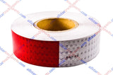 Conspicuity Tape 2”x150’ Approved DOT-C2 Reflective Safety Red White Trailer Truck RV Boat Trailer Camper Road Barrier Gate Safety - All Star Truck Parts