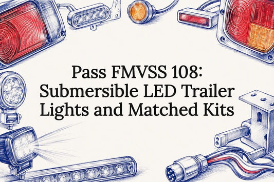 FMVSS 108 trailer lighting title card