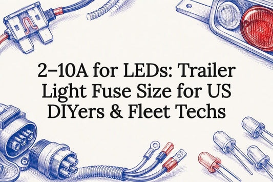 Trailer light fuse sizing title card