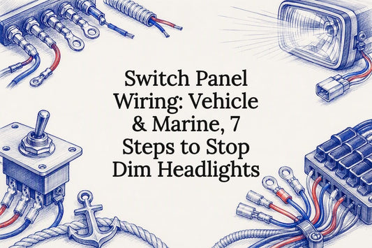 Decorative switch wiring title card