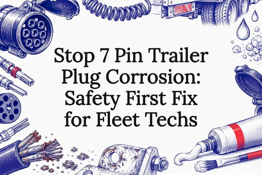 Decorative trailer plug corrosion title card