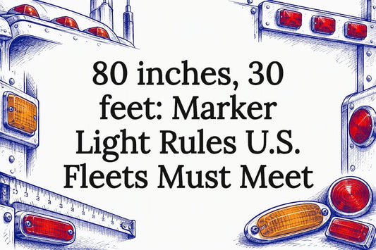 Marker light regulations title card