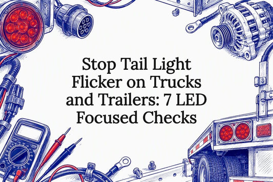 Decorative LED tail light troubleshooting title card