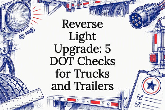 Decorative reverse light inspection title card