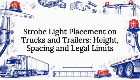 Hand-drawn truck lighting title card illustration