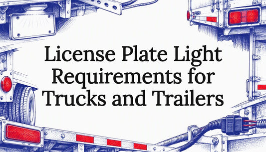 Truck license light article title card