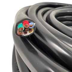 Heavy Duty 14 Gauge 7 Way Conductor Wire RV Trailer Cable Cord Insulated Copper