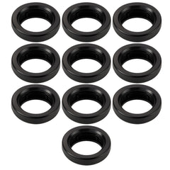 All Star Truck Parts 2.5" Inch Round Rubber Grommet for Vehicle Lights Side Marker Clerance Light Covers Rings for Truck Trailer Kenworth Peterbilt 10pcs