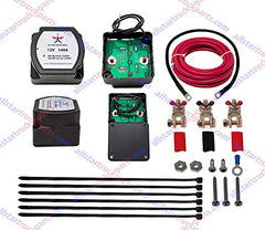 ALL STAR TRUCK PARTS 12V 140 Amp Dual Battery Isolator - Voltage Sensitive Relay (VSR) (VSR Pro Kit)