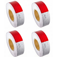 DOT Reflective Tape - DOT-C2 Conspiciuity Tape - Commercial ROLL - 2" inch x 150' FEET - Automobile Car Truck Boat Trailer Semi Truck Bus RED/White/Yellow/Flourescent Yellow Green
