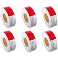 DOT Reflective Tape - DOT-C2 Conspiciuity Tape - Commercial ROLL - 2" inch x 150' FEET - Automobile Car Truck Boat Trailer Semi Truck Bus RED/White/Yellow/Flourescent Yellow Green