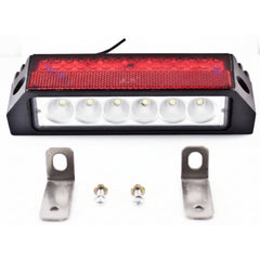 36 LED Combination Stop Turn Tail & License Plate Light Red White Trailer Truck