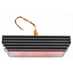 36 LED Combination Stop Turn Tail & License Plate Light Red White Trailer Truck
