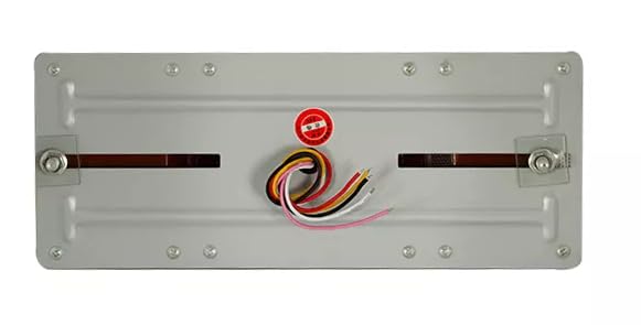 70 LED Truck Rectangle 3 Color Tail Light Bar Waterproof Turn Signal Brake Reverse Running Combination Combo Box Truck Boat Trailer Pickup RV Camper UTV Vans (2PCS) 12V 13" x 5"