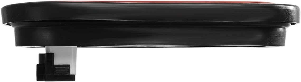 6" Inch Amber Oval 24 LED Mid Turn Tail Signal Truck Light w Rubber Grommet+3 wire Pigtail Trailer Plug - DOT/SAE Approved and Marked, Waterproof, Super Bright!