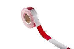 2"x150' DOT-C2 PREMIUM Reflective Safety Red and White Conspicuity Tape Trailer