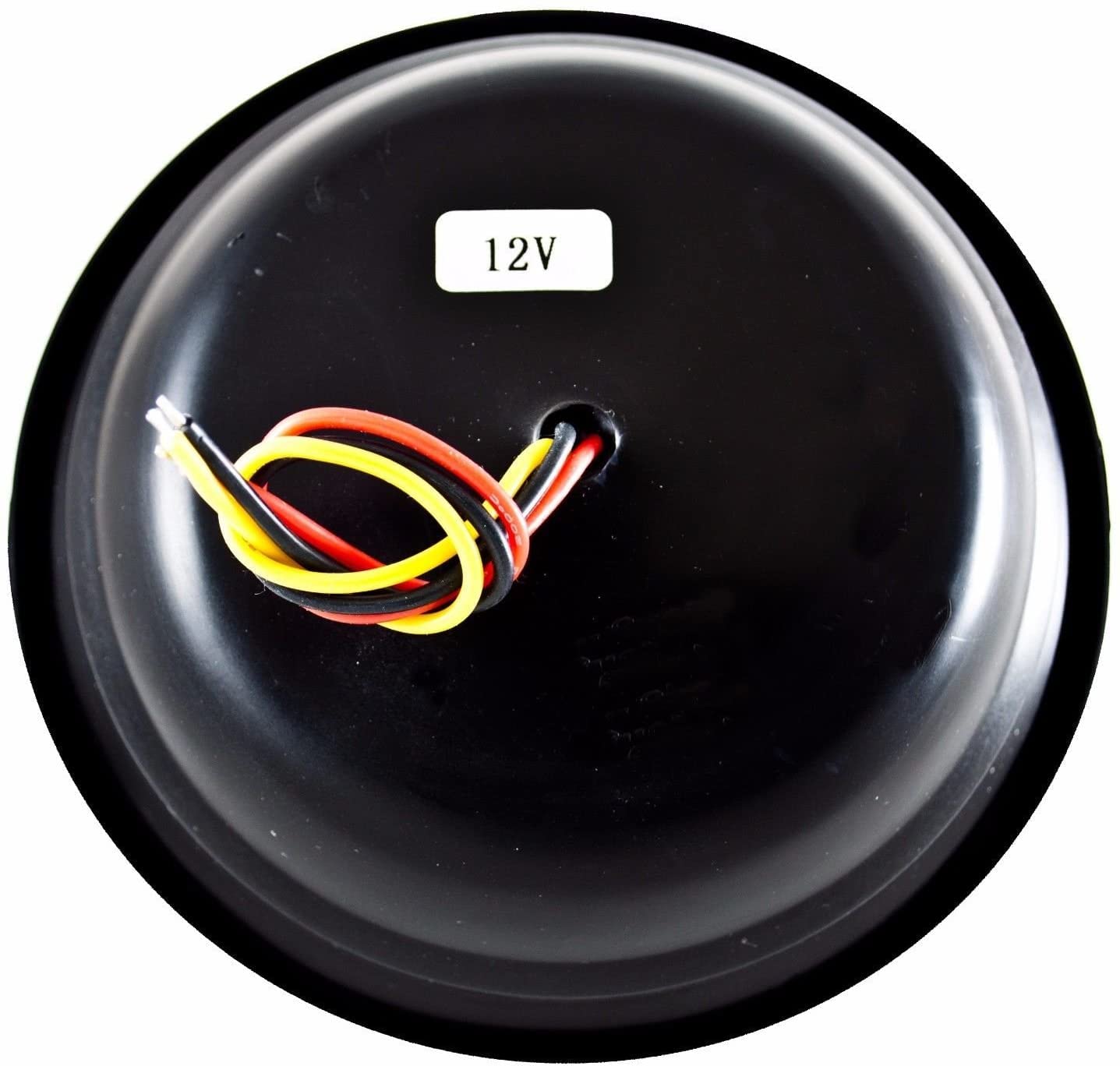 4" Round LED Trailer Tail Light 18 LED Red/White Stop Turn Tail Reverse Backup Running Lights w/Rubber Grommet Direct Wiring for Trucks Trailer RV Boat IP67 Waterproof DOT/SAE Approved 12V